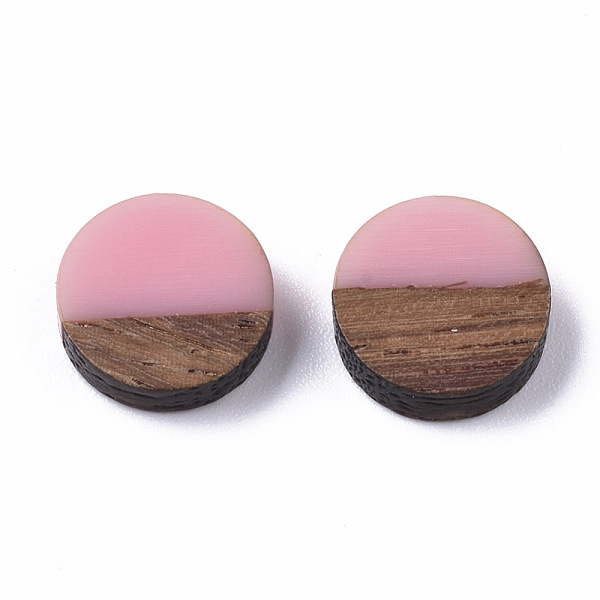 PandaHall Resin & Wood Cabochons, Flat Round, Pink, 10x2.5~4mm Resin+Wood Flat Round Pink
PandaHall Resin & Wood Cabochons, Flat Round, Pink, 10x2.5~4mm Resin+Wood Flat Round Pink