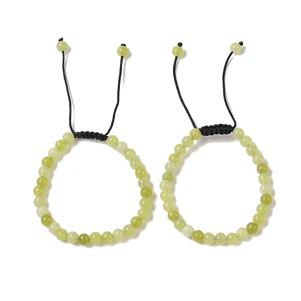 PandaHall 6mm Round Natural Lemon Jade Braided Bead Bracelets, Adjustable Nylon Cord Bracelets for Women Men, Inner Diameter: 2-1/8~3-1/4...
PandaHall 6mm Round Natural Lemon Jade Braided Bead Bracelets, Adjustable Nylon Cord Bracelets for Women Men, Inner Diameter: 2-1/8~3-1/4...