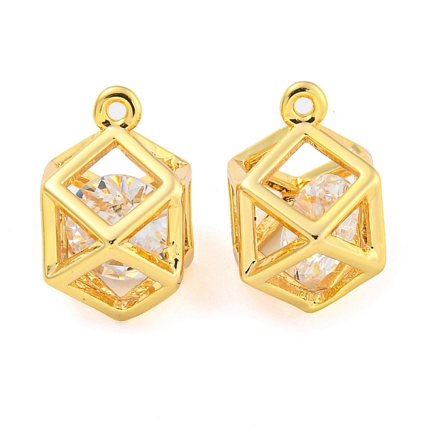 PandaHall Brass Pave Cubic Zirconia Pendants, Hexagon, Clear, Real 18K Gold Plated, 12.5x8x11mm, Hole: 0.8mm Brass+Cubic Zirconia Hexagon...
PandaHall Brass Pave Cubic Zirconia Pendants, Hexagon, Clear, Real 18K Gold Plated, 12.5x8x11mm, Hole: 0.8mm Brass+Cubic Zirconia Hexagon...