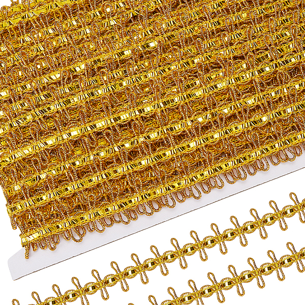 PandaHall Polyester Lace Ribbon, Clothes Accessories, Goldenrod, 3/4 inch(20mm) Polyester Gold
PandaHall Polyester Lace Ribbon, Clothes Accessories, Goldenrod, 3/4 inch(20mm) Polyester Gold