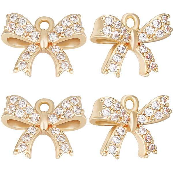 PandaHall Beebeecraft 12Pcs Rack Plating Brass Micro Pave Cubic Zirconia Charms, Long-Lasting Plated, Bowknot, Light Gold, 10x13x5mm, Hole..., Clear
PandaHall Beebeecraft 12Pcs Rack Plating Brass Micro Pave Cubic Zirconia Charms, Long-Lasting Plated, Bowknot, Light Gold, 10x13x5mm, Hole..., Clear