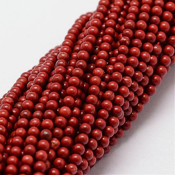 PandaHall Natural Red Jasper Beads Strands, Round, 2mm, Hole: 0.5mm, 190pcs/strand, 15.7 inch Red Jasper Round
PandaHall Natural Red Jasper Beads Strands, Round, 2mm, Hole: 0.5mm, 190pcs/strand, 15.7 inch Red Jasper Round