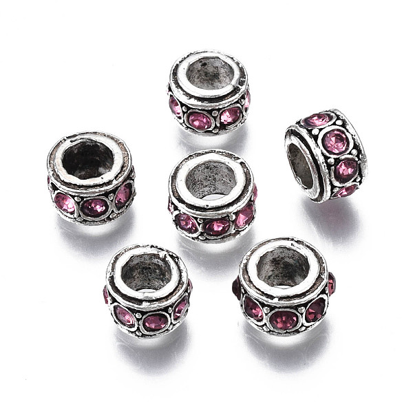 PandaHall Alloy Rhinestone European Beads, October Birthstone Beads, Large Hole Beads, Cadmium Free & Lead Free, Fit European Bracelet..., Purple
PandaHall Alloy Rhinestone European Beads, October Birthstone Beads, Large Hole Beads, Cadmium Free & Lead Free, Fit European Bracelet..., Purple