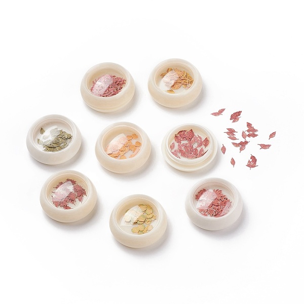 PandaHall Paper Cabochons, Faddish Nail Art Decorations, Leaf, Misty Rose, 3~10x3~7x0.1mm, 50pcs/box Paper Leaf
PandaHall Paper Cabochons, Faddish Nail Art Decorations, Leaf, Misty Rose, 3~10x3~7x0.1mm, 50pcs/box Paper Leaf