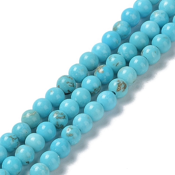 PandaHall Natural Howlite Beads Strands, Dyed, Round, 3~3.5mm, Hole: 0.8mm, about 123pcs/strand, 15.47''(39.3cm) Howlite Round
PandaHall Natural Howlite Beads Strands, Dyed, Round, 3~3.5mm, Hole: 0.8mm, about 123pcs/strand, 15.47''(39.3cm) Howlite Round