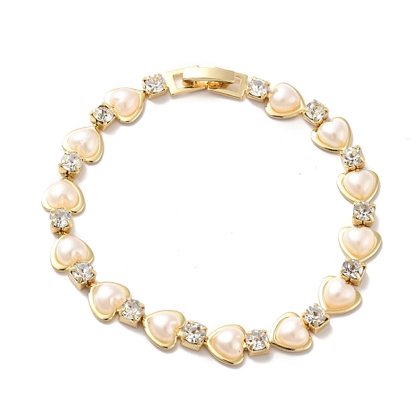 PandaHall Rack Plating Iron Heart & Square Link Chain Bracelet with Clear Cubic Zirconia, Plastic Pearl Beads Bracelet for Women, Golden..., Orange
PandaHall Rack Plating Iron Heart & Square Link Chain Bracelet with Clear Cubic Zirconia, Plastic Pearl Beads Bracelet for Women, Golden..., Orange