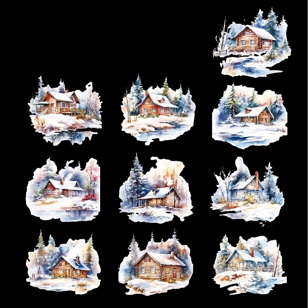 PandaHall 20Pcs Christmas PET Waterproof Self-Adhesive Stickers, Winter Decals for DIY Photo Album Diary Scrapbook Decoration, House...
PandaHall 20Pcs Christmas PET Waterproof Self-Adhesive Stickers, Winter Decals for DIY Photo Album Diary Scrapbook Decoration, House...