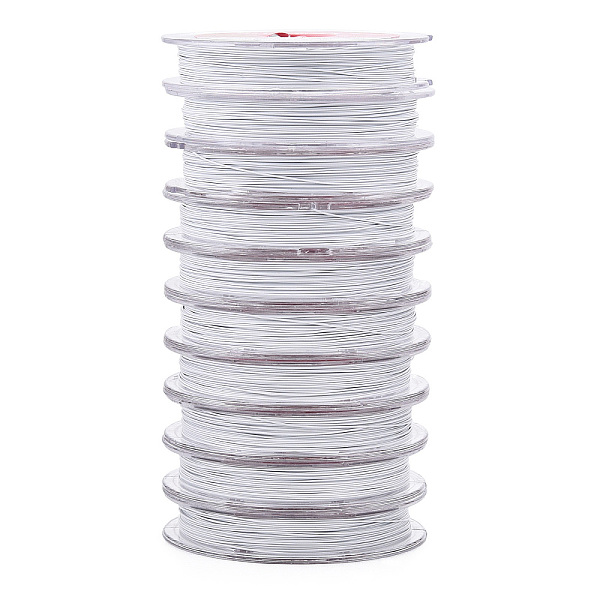 PandaHall Tiger Tail Wire, Stainless Steel Wire, Round, Silver, 0.4mm, about 32.81 Feet(10m)/Set Stainless Steel Round
PandaHall Tiger Tail Wire, Stainless Steel Wire, Round, Silver, 0.4mm, about 32.81 Feet(10m)/Set Stainless Steel Round
