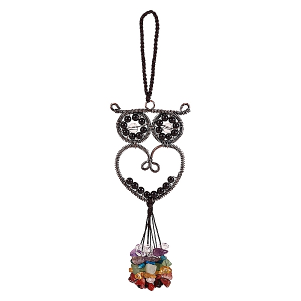 PandaHall 1Pc Natural Obsidian Big Pendant Decorations, with Brass Findings, Owl, Cadmium Free & Lead Free, with 1Pc Rectangle Velvet...
PandaHall 1Pc Natural Obsidian Big Pendant Decorations, with Brass Findings, Owl, Cadmium Free & Lead Free, with 1Pc Rectangle Velvet...