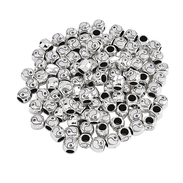 PandaHall DICOSMETIC 100Pcs Yin Yang Loose Spacer Beads Tai Chi Taoism Beads Alloy Yin Yang Beads Tibetan Style Inspirational Beads Large...
PandaHall DICOSMETIC 100Pcs Yin Yang Loose Spacer Beads Tai Chi Taoism Beads Alloy Yin Yang Beads Tibetan Style Inspirational Beads Large...