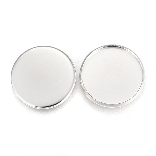 PandaHall 304 Stainless Steel Plain Edge Bezel Cups, Cabochon Settings, Flat Round, Silver, Tray: 20mm, 21.5x1.8mm 304 Stainless Steel Flat...
PandaHall 304 Stainless Steel Plain Edge Bezel Cups, Cabochon Settings, Flat Round, Silver, Tray: 20mm, 21.5x1.8mm 304 Stainless Steel Flat...
