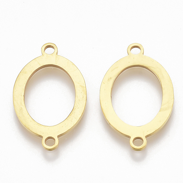PandaHall 201 Stainless Steel Links connectors, Laser Cut Links, Oval, Golden, 21.5x13x1mm, Hole: 1mm 201 Stainless Steel Oval
PandaHall 201 Stainless Steel Links connectors, Laser Cut Links, Oval, Golden, 21.5x13x1mm, Hole: 1mm 201 Stainless Steel Oval