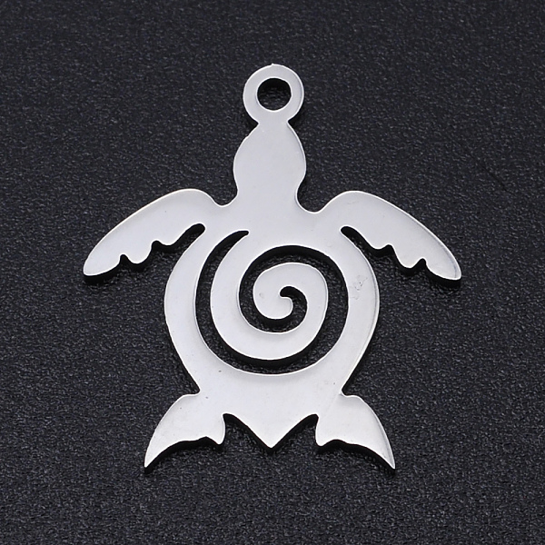 PandaHall 304 Stainless Steel Pendants, Tortoise, Stainless Steel Color, 19x17x1mm, Hole: 1.5mm 304 Stainless Steel Tortoise
PandaHall 304 Stainless Steel Pendants, Tortoise, Stainless Steel Color, 19x17x1mm, Hole: 1.5mm 304 Stainless Steel Tortoise