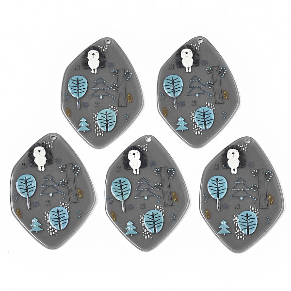 PandaHall Acrylic Big Pendants, 3D Printed, Polygon, Lion & Tree Pattern, Gray, 53x37x2.5mm, Hole: 2mm Acrylic Polygon Gray
PandaHall Acrylic Big Pendants, 3D Printed, Polygon, Lion & Tree Pattern, Gray, 53x37x2.5mm, Hole: 2mm Acrylic Polygon Gray