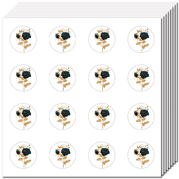PandaHall CREATCABIN 128Pcs Small Rose Stickers Black Golden Rose Stickers for Envelopes Flower Decal Bulk Self-Adhesive Waterproof Round...
PandaHall CREATCABIN 128Pcs Small Rose Stickers Black Golden Rose Stickers for Envelopes Flower Decal Bulk Self-Adhesive Waterproof Round...