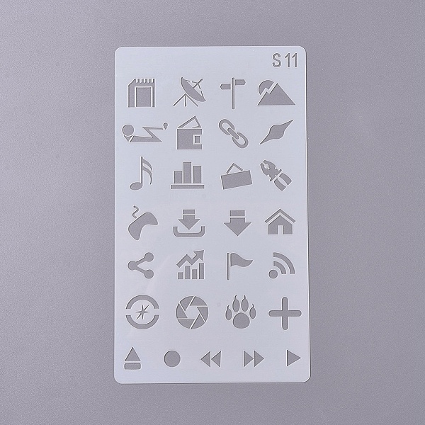 PandaHall Plastic Drawing Stencil, Drawing Scale Template, For DIY Scrapbooking, White, 17.9x10.2x0.04cm Plastic White
PandaHall Plastic Drawing Stencil, Drawing Scale Template, For DIY Scrapbooking, White, 17.9x10.2x0.04cm Plastic White