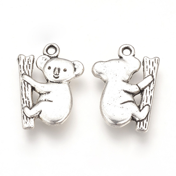PandaHall Tibetan Style Alloy Pendants, Cadmium Free & Lead Free, Koala, Antique Silver, 19x14x2.5mm, Hole: 1.5mm, about 475pcs/1000g Alloy...
PandaHall Tibetan Style Alloy Pendants, Cadmium Free & Lead Free, Koala, Antique Silver, 19x14x2.5mm, Hole: 1.5mm, about 475pcs/1000g Alloy...