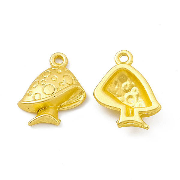 PandaHall Rack Plating Alloy Pendants, Cadmium Free & Lead Free & Nickle Free, Mushroom Charms, Matte Gold Color, 18.5x15x4mm, Hole: 1.6mm...
PandaHall Rack Plating Alloy Pendants, Cadmium Free & Lead Free & Nickle Free, Mushroom Charms, Matte Gold Color, 18.5x15x4mm, Hole: 1.6mm...