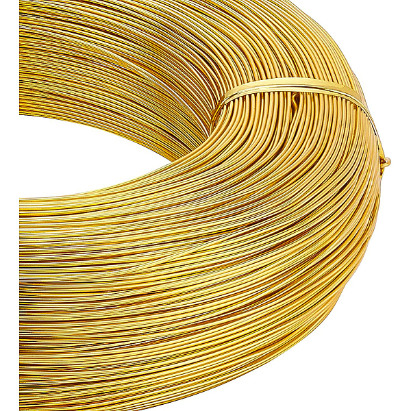 PandaHall Round Aluminum Wire, for Jewelry Making, Gold, 20 Gauge, 0.8mm, about 984.25 Feet(300m)/500g Aluminum Round Gold
PandaHall Round Aluminum Wire, for Jewelry Making, Gold, 20 Gauge, 0.8mm, about 984.25 Feet(300m)/500g Aluminum Round Gold