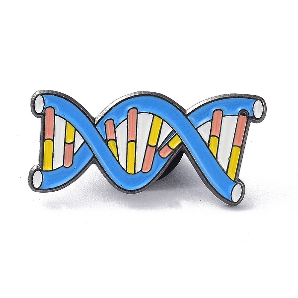 PandaHall Alloy Enamel Gene Strand Brooches, with Enamel Pin, Colorful, 28x12x11mm Alloy+Enamel
PandaHall Alloy Enamel Gene Strand Brooches, with Enamel Pin, Colorful, 28x12x11mm Alloy+Enamel