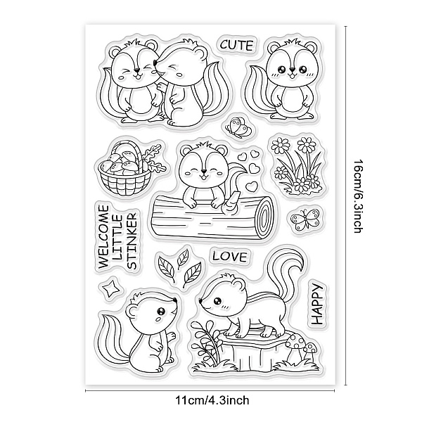 PandaHall Clear Stamps for Card Making and Journaling, Animal Silicone Stamps Flower Word Rubber Stamps Transparent Stamps for Scrapbooking...
PandaHall Clear Stamps for Card Making and Journaling, Animal Silicone Stamps Flower Word Rubber Stamps Transparent Stamps for Scrapbooking...