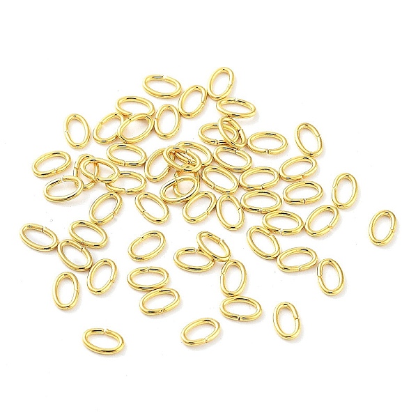 PandaHall 304 Stainless Steel Jump Rings, Closed Jump Rings, Oval, Real 18K Gold Plated, 3x5x0.6mm, Inner Diameter: 1.5x3.5mm 304 Stainless...
PandaHall 304 Stainless Steel Jump Rings, Closed Jump Rings, Oval, Real 18K Gold Plated, 3x5x0.6mm, Inner Diameter: 1.5x3.5mm 304 Stainless...