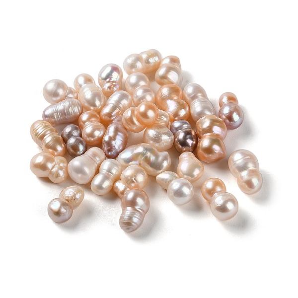 PandaHall Natural Keshi Pearl Cultured Freshwater Pearl Beads, Baroque Pearls, Undrilled/No Hole, Gourd, Antique White, 12~17x7.5~10.5mm...
PandaHall Natural Keshi Pearl Cultured Freshwater Pearl Beads, Baroque Pearls, Undrilled/No Hole, Gourd, Antique White, 12~17x7.5~10.5mm...