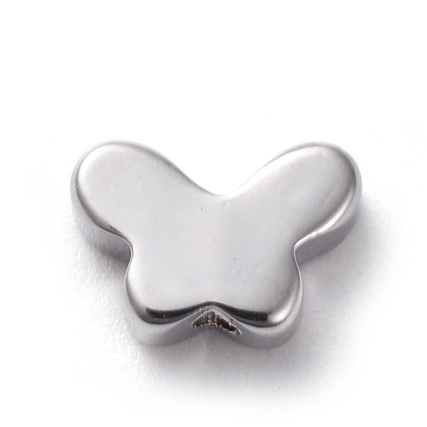 PandaHall Brass Beads, Long-Lasting Plated, Butterfly, Real Platinum Plated, 5x7x2.5mm, Hole: 1mm Brass Butterfly
PandaHall Brass Beads, Long-Lasting Plated, Butterfly, Real Platinum Plated, 5x7x2.5mm, Hole: 1mm Brass Butterfly