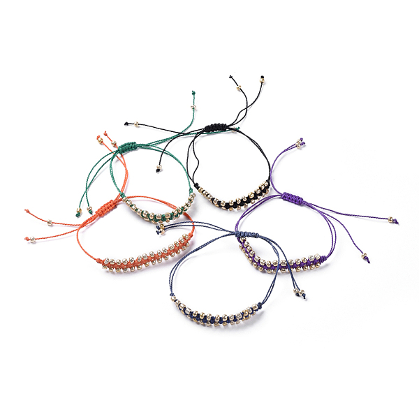 PandaHall Electroplate Glass Seed Bead Braided Bracelets, Waxed Polyester Cord Square Knot Bracelet, Round Hole Rocailles, Mixed Color, 1..., Multicolor
PandaHall Electroplate Glass Seed Bead Braided Bracelets, Waxed Polyester Cord Square Knot Bracelet, Round Hole Rocailles, Mixed Color, 1..., Multicolor