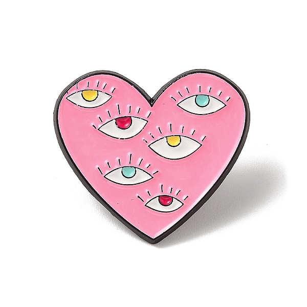 PandaHall Halloween Themed Enamel Pins, Black Alloy Brooches for Backpack Clothes, Heart, 27.5x31x1.5mm Alloy+Enamel Heart
PandaHall Halloween Themed Enamel Pins, Black Alloy Brooches for Backpack Clothes, Heart, 27.5x31x1.5mm Alloy+Enamel Heart