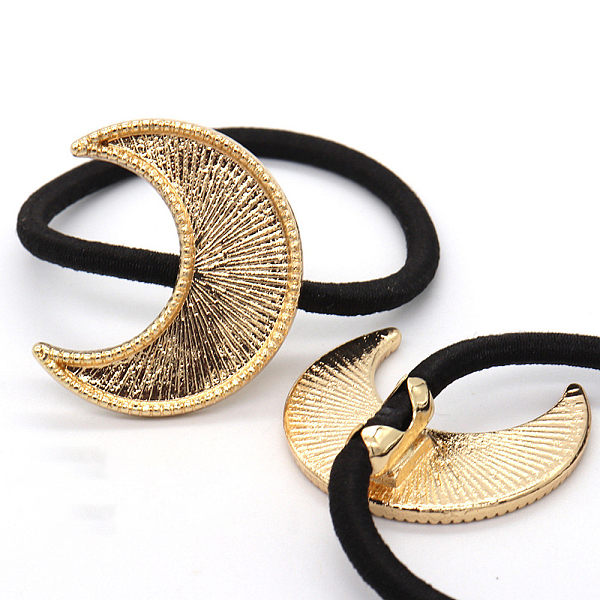PandaHall 10Pcs Zinc Alloy Cabochon Settings, Hair Ties Findings, Moon, Golden, 34x29mm Alloy Black
PandaHall 10Pcs Zinc Alloy Cabochon Settings, Hair Ties Findings, Moon, Golden, 34x29mm Alloy Black