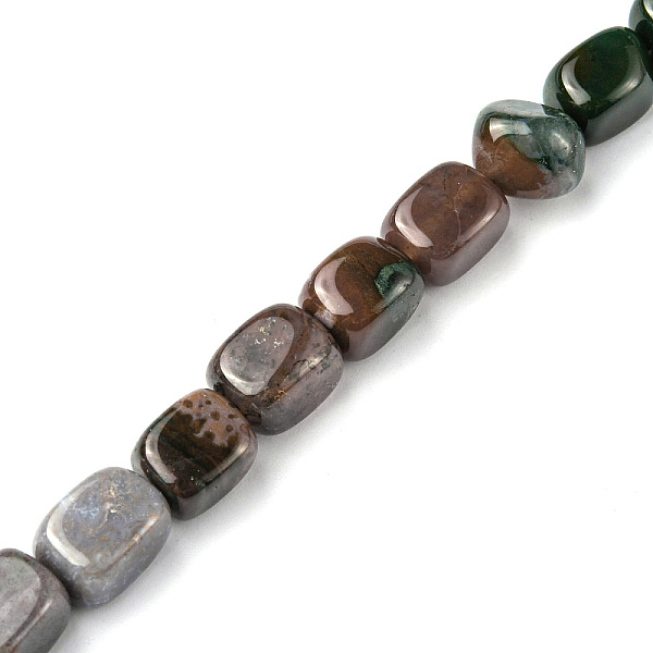 PandaHall Natural Indian Agate Beads Strands, Cuboid, 8.5~11x7.5~9x7.5~9mm, Hole: 1.2mm, about 20pcs/strand, 7.72~8.74 inch(19.6~22.2cm)...
PandaHall Natural Indian Agate Beads Strands, Cuboid, 8.5~11x7.5~9x7.5~9mm, Hole: 1.2mm, about 20pcs/strand, 7.72~8.74 inch(19.6~22.2cm)...