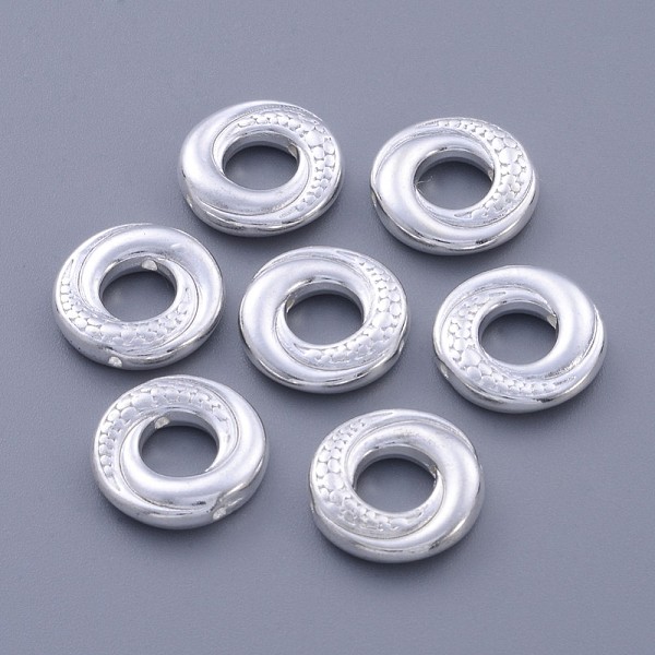 PandaHall Tibetan Style Alloy Beads, Donut, Silver Color Plated, Lead Free & Cadmium Free, 15x4mm, Hole: 1mm Alloy Donut
PandaHall Tibetan Style Alloy Beads, Donut, Silver Color Plated, Lead Free & Cadmium Free, 15x4mm, Hole: 1mm Alloy Donut