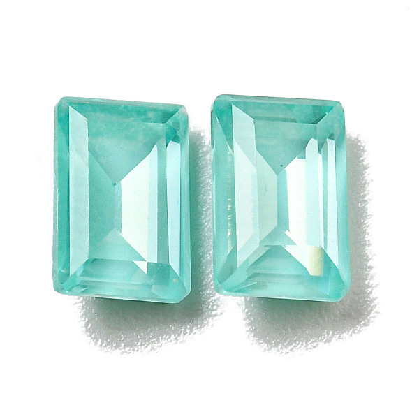 PandaHall Glass Rhinestone Cabochons, Point Back & Back Plated, Faceted, Rectangle, Light Azore, 6x4x3mm Glass Rhinestone Rectangle Blue
PandaHall Glass Rhinestone Cabochons, Point Back & Back Plated, Faceted, Rectangle, Light Azore, 6x4x3mm Glass Rhinestone Rectangle Blue