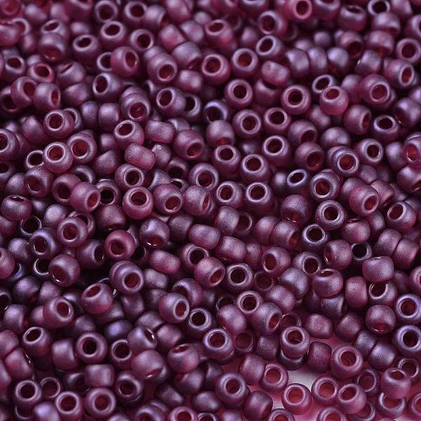 PandaHall TOHO Round Seed Beads, Japanese Seed Beads, Matte, (332F) Cranberry Gold Luster, 11/0, 2.2mm, Hole: 0.8mm, about 1110pcs/10g Glass..., Purple
PandaHall TOHO Round Seed Beads, Japanese Seed Beads, Matte, (332F) Cranberry Gold Luster, 11/0, 2.2mm, Hole: 0.8mm, about 1110pcs/10g Glass..., Purple