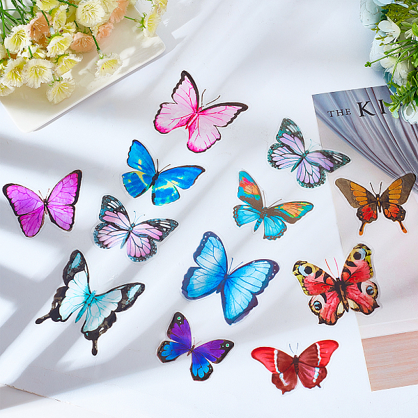 PandaHall Waterproof PVC Window Film Adhesive Stickers, Electrostatic Window Stickers, Butterfly Shape, Colorful, 3.9~6.3x7.2x0.03cm Plastic...
PandaHall Waterproof PVC Window Film Adhesive Stickers, Electrostatic Window Stickers, Butterfly Shape, Colorful, 3.9~6.3x7.2x0.03cm Plastic...