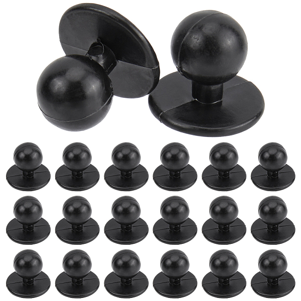 PandaHall GORGECRAFT 100Pcs Plastic Chef Button Black Round Movable Coat Cloth Jacket Half Domed Pearl Ball Buttons for Studs Chef Men...
PandaHall GORGECRAFT 100Pcs Plastic Chef Button Black Round Movable Coat Cloth Jacket Half Domed Pearl Ball Buttons for Studs Chef Men...