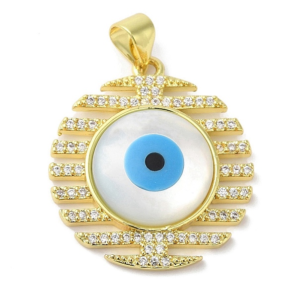 PandaHall Rack Plating Brass Micro Pave Cubic Zirconia Pendants, with Shell, Long-Lasting Plated, Lead Free & Cadmium Free, Flat Round with..., Clear
PandaHall Rack Plating Brass Micro Pave Cubic Zirconia Pendants, with Shell, Long-Lasting Plated, Lead Free & Cadmium Free, Flat Round with..., Clear