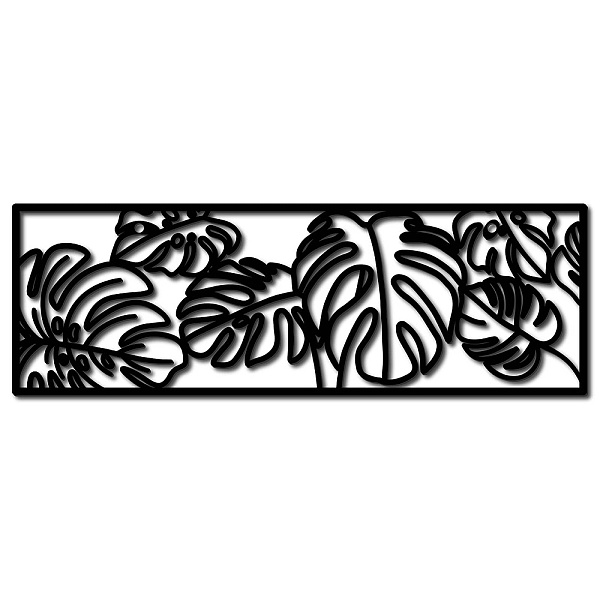 PandaHall CREATCABIN Leaf Metal Wall Art Rectangle Wall Decoration Black Turtle Backed Bamboo Frame Sculptures Wall Hanging Ornament Hollow...
PandaHall CREATCABIN Leaf Metal Wall Art Rectangle Wall Decoration Black Turtle Backed Bamboo Frame Sculptures Wall Hanging Ornament Hollow...