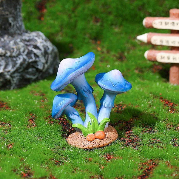 PandaHall Resin Mushroom Ornaments, Micro Landscape Home Accessories, Pretending Prop Decorations, Dodger Blue, 50x51mm Resin Mushroom
PandaHall Resin Mushroom Ornaments, Micro Landscape Home Accessories, Pretending Prop Decorations, Dodger Blue, 50x51mm Resin Mushroom