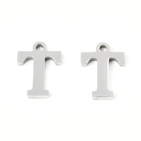 PandaHall 201 Stainless Steel Charms, Alphabet, Letter.T, 9x6.5x1mm, Hole: 1mm 201 Stainless Steel Letter T
PandaHall 201 Stainless Steel Charms, Alphabet, Letter.T, 9x6.5x1mm, Hole: 1mm 201 Stainless Steel Letter T