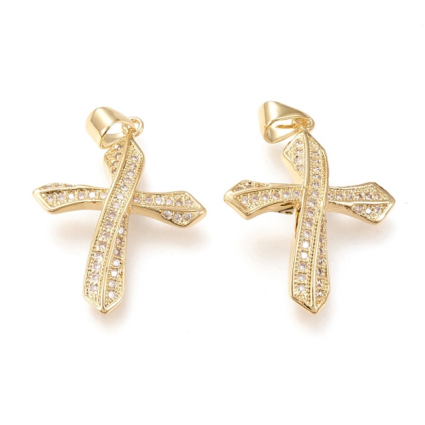 PandaHall Brass Micro Pave Clear Cubic Zirconia Pendants, Long-Lasting Plated, Cross, Golden, 31x21x5mm, Hole: 5x4mm Brass+Cubic Zirconia...
PandaHall Brass Micro Pave Clear Cubic Zirconia Pendants, Long-Lasting Plated, Cross, Golden, 31x21x5mm, Hole: 5x4mm Brass+Cubic Zirconia...