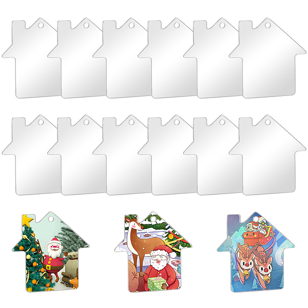 PandaHall SUNNYCLUE 50Pcs Transparent Acrylic Disc Big Pendants, Acrylic Blanks, House Pattern, 50x2mm Acrylic House
PandaHall SUNNYCLUE 50Pcs Transparent Acrylic Disc Big Pendants, Acrylic Blanks, House Pattern, 50x2mm Acrylic House