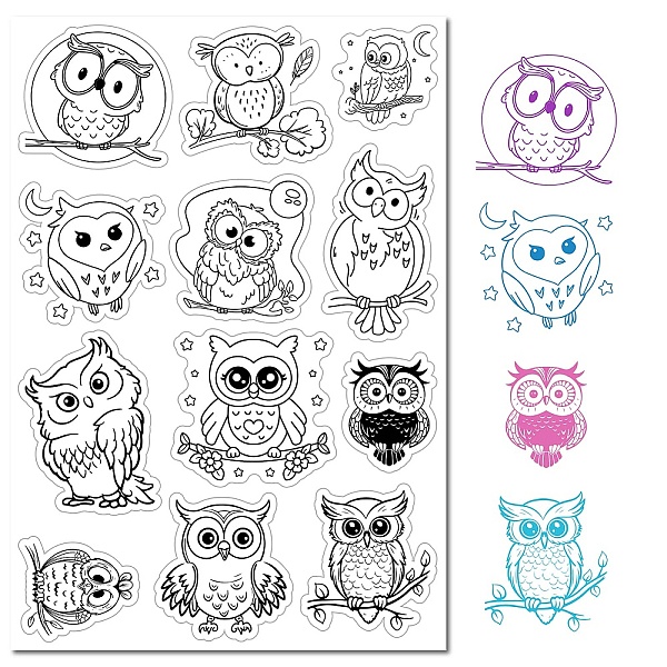 PandaHall Custom PVC Plastic Clear Stamps, for DIY Scrapbooking, Photo Album Decorative, Cards Making, Stamp Sheets, Film Frame, Owl...
PandaHall Custom PVC Plastic Clear Stamps, for DIY Scrapbooking, Photo Album Decorative, Cards Making, Stamp Sheets, Film Frame, Owl...