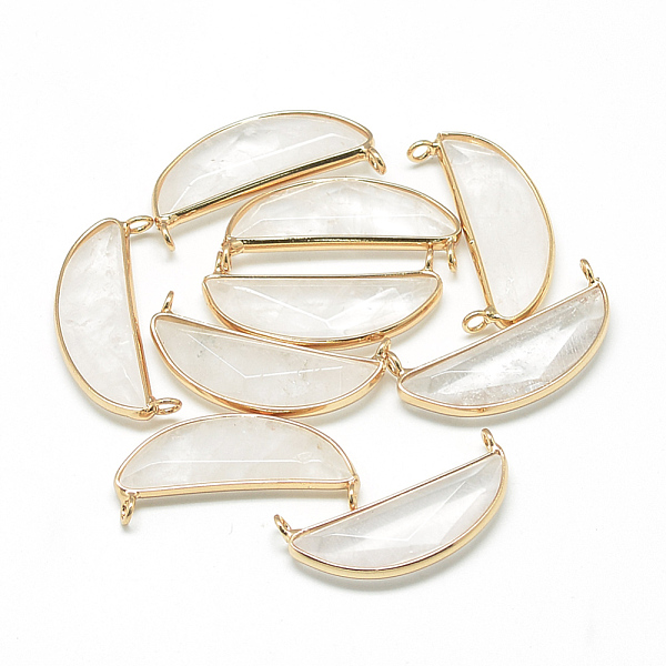 PandaHall Natural Quartz Crystal Pendants, Rock Crystal Pendants, with Brass Findings, Faceted, Pea, Golden, Clear, 32x15x5.5mm, Hole: 2mm...
PandaHall Natural Quartz Crystal Pendants, Rock Crystal Pendants, with Brass Findings, Faceted, Pea, Golden, Clear, 32x15x5.5mm, Hole: 2mm...
