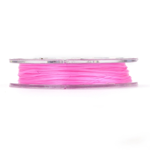 PandaHall Strong Stretchy Beading Elastic Thread, Flat Elastic Crystal String, Hot Pink, 0.8mm, about 10.93 yards(10m)/roll Spandex Flat
PandaHall Strong Stretchy Beading Elastic Thread, Flat Elastic Crystal String, Hot Pink, 0.8mm, about 10.93 yards(10m)/roll Spandex Flat
