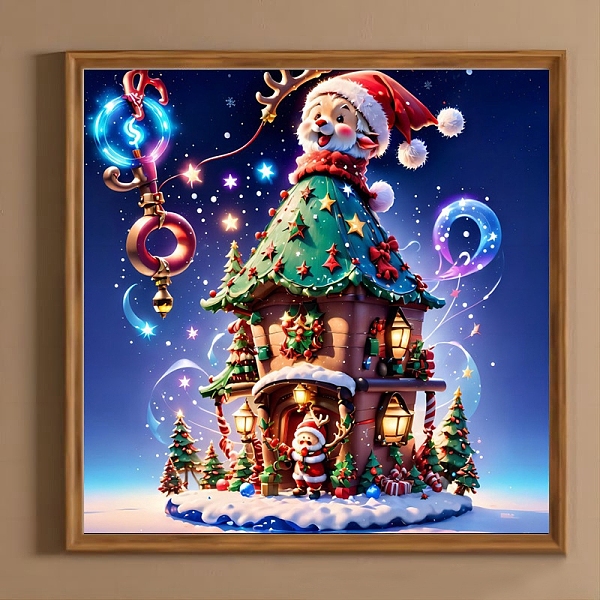PandaHall Christmas Series DIY Diamond Painting Kit, Including Resin Rhinestones Bag, Diamond Sticky Pen, Tray Plate, Glue Clay and Canvas...
PandaHall Christmas Series DIY Diamond Painting Kit, Including Resin Rhinestones Bag, Diamond Sticky Pen, Tray Plate, Glue Clay and Canvas...