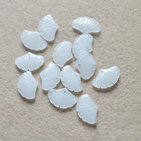 PandaHall Natural White Jade Pendants, Ginkgo Leaf Charms, 15x19x3~4mm White Jade Leaf
PandaHall Natural White Jade Pendants, Ginkgo Leaf Charms, 15x19x3~4mm White Jade Leaf