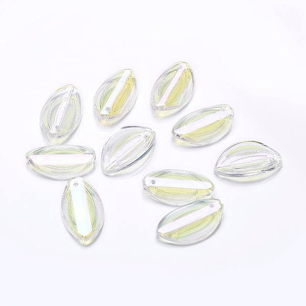 PandaHall Transparent Glass Pendants, Lotus Petal, AB Color, Light Goldenrod Yellow, 20.5x12x2.5mm, Hole: 1mm Glass Flower Yellow
PandaHall Transparent Glass Pendants, Lotus Petal, AB Color, Light Goldenrod Yellow, 20.5x12x2.5mm, Hole: 1mm Glass Flower Yellow