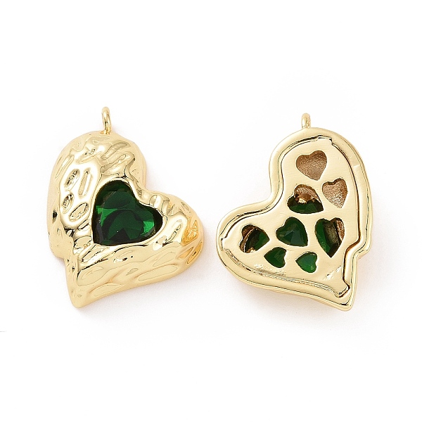 PandaHall Brass Micro Pave Green Cubic Zirconia Pendants, Heart Charm, Real 18K Gold Plated, 19x16x5mm, Hole: 1.6mm Brass+Cubic Zirconia...
PandaHall Brass Micro Pave Green Cubic Zirconia Pendants, Heart Charm, Real 18K Gold Plated, 19x16x5mm, Hole: 1.6mm Brass+Cubic Zirconia...